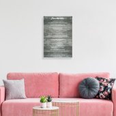 Desiderata "Desired Things" Inspiration Print Leinwanddruck (Insitu (Wohnzimmer))