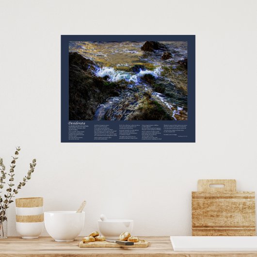 Desiderata - Die Eager-Flut Poster (Küche)