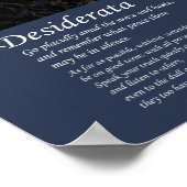Desiderata - Die Eager-Flut Poster (Ecke)