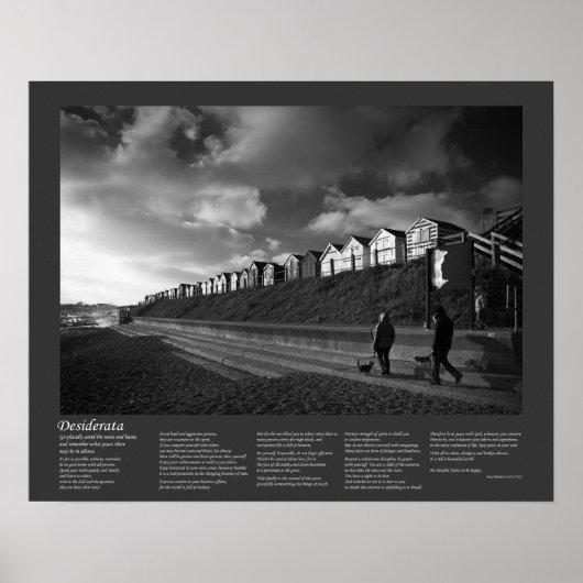 Desiderata - Die Hunde wecken Poster (Vorne)