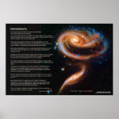 Desiderata - Die Rose Galaxien, Arp 273 Poster (Vorne)