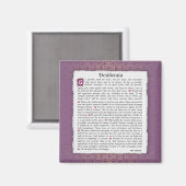 Desiderata - Dinge erwünscht Magnet (Vorderseite/Rückseite)