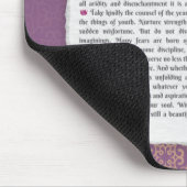 Desiderata - Dinge erwünscht Mousepad (Ecke)