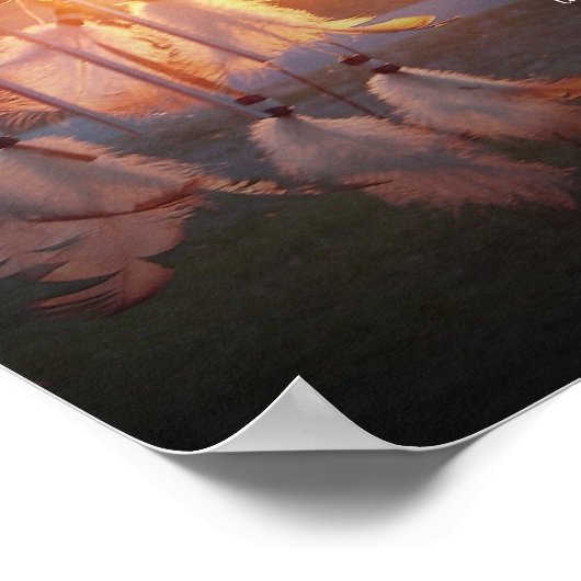 Desiderata Dreamcatcher Poster (Ecke)