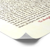 Desiderata-Druck | Desiderata-Kunst Poster (Ecke)