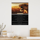 Desiderata: Echos of the Wild Poster (Küche)