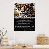 Desiderata: Ein Moment der Reflektion Poster (Küche)