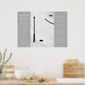 Desiderata - Eins, Zwei, Drei, Schnee! Poster (Küche)