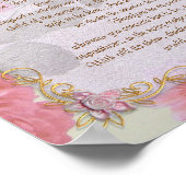 Desiderata "erwünschte Dinge", Prosa Poster (Ecke)