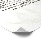 DESIDERATA Fan Crucifix Poster (Ecke)