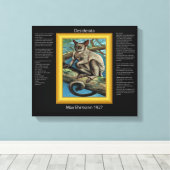 DESIDERATA Galago 2 Leinwanddruck (Insitu (Holzboden))