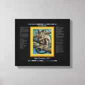 DESIDERATA Galago Canvas Print Leinwanddruck (Vorderseite)