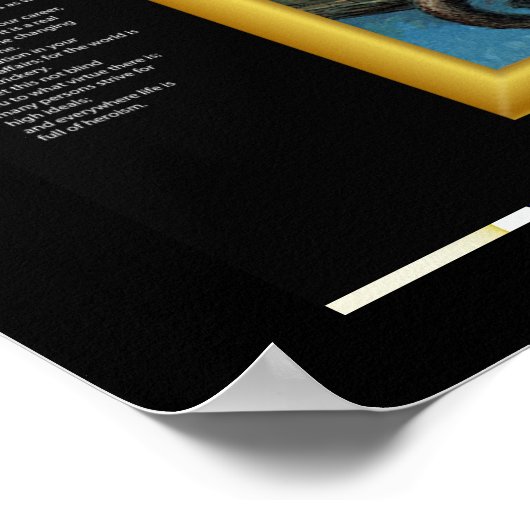 DESIDERATA Galago Posters Poster (Ecke)