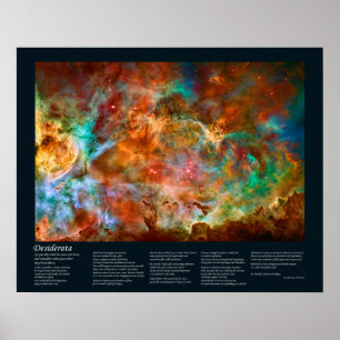 Desiderata Gedicht - Carina Nebula, Argo Navis Poster
