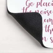 Desiderata Gedicht Friedliche Meditation Mousepad (Ecke)