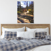 Desiderata Gedicht - Ich habe Zeit Leinwanddruck (Insitu (Schlafzimmer))