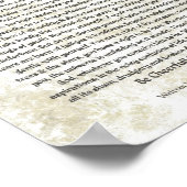 DESIDERATA Gedicht Max Ehrmann-Mittelalterliche Ka Poster (Ecke)