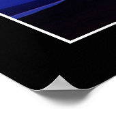 Desiderata Gedicht Sonnenuntergang Poster (Ecke)