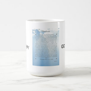 DESIDERATA Gedicht u. Text Kaffeetasse