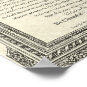 Desiderata Gedicht von Max Ehrmann Antique Mirror Poster (Ecke)