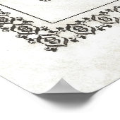 DESIDERATA Gedicht von Max Ehrmann Poster (Ecke)