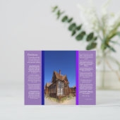 DESIDERATA Ghost Town Postkarte (Stehend Vorderseite)