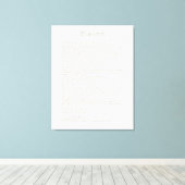 Desiderata Golden Abalone ArtbrushUI Typografie Leinwanddruck (Insitu (Holzboden))