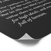 Desiderata - Gothic Royalty and Clergy Poster (Ecke)