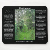 DESIDERATA Gras-Straße Mousepad (Vorne)