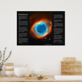 Desiderata - Helix Nebula, das Auge Poster (Küche)
