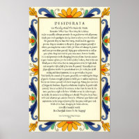 Desiderata im Art Deco