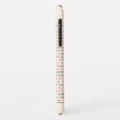 Desiderata-inspirierend Gedicht im dekorativen Case-Mate iPhone Hülle (Hinten/Links)