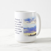 DESIDERATA Luft-Element Skyscape Kaffeetasse (VorderseiteRechts)