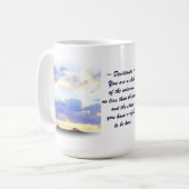 DESIDERATA Luft-Element Skyscape Kaffeetasse (Vorderseite Links)