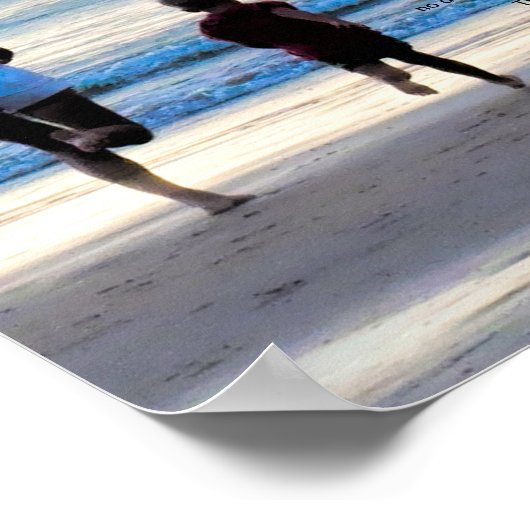 Desiderata Max Ehrmann platiniert Poster (Ecke)