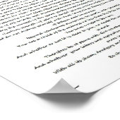 DESIDERATA MAX EHRMANN POSTER (Ecke)