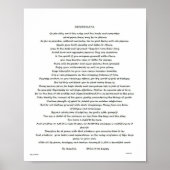 DESIDERATA MAX EHRMANN POSTER (Vorne)