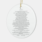 DESIDERATA MAX ERHMANN ORNANATION KERAMIK ORNAMENT (Links)