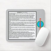 DESIDERATA Mouse Pad Mousepad (Mit Mouse)