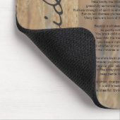Desiderata Nature Mouse Pad Mousepad (Ecke)