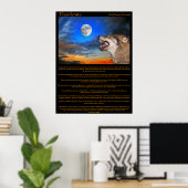 Desiderata Night Howl Posters Poster (Heimbüro)