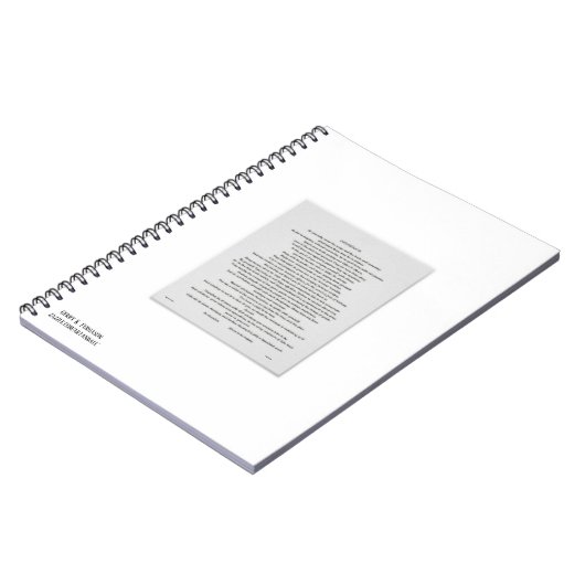 DESIDERATA NOTIZBLOCK (Linke Seite)