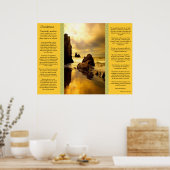 Desiderata Ocean Rock Posters Poster (Küche)