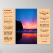 Desiderata Ocean Sky Scape Posters 2 Poster (Vorne)