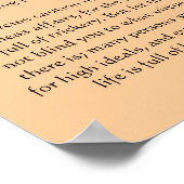 Desiderata Ocean Sky Scape Posters 2 Poster (Ecke)