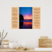 Desiderata Ocean Sky Scape Posters 2 Poster (Küche)