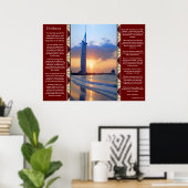 Desiderata Ocean Sky Scape Posters Poster (Heimbüro)