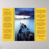 Desiderata Ocean Walkway Posters Poster (Vorne)