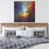 Desiderata on Pleiades Galaxy Leinwanddruck (Insitu (Schlafzimmer))