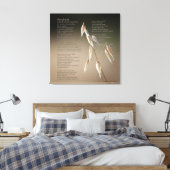 Desiderata on Wild Oat - LARGE Leinwanddruck (Insitu (Schlafzimmer))